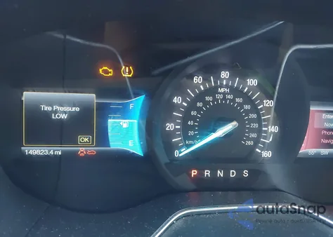 2014 Ford Fusion Se из США, поврежденный, VIN 3FA6P0HD8ER224871